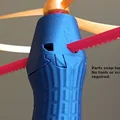 Pullcopter “Way over-engineered pullcopter v3” lắp ráp snap-fit - Thumbnail 11