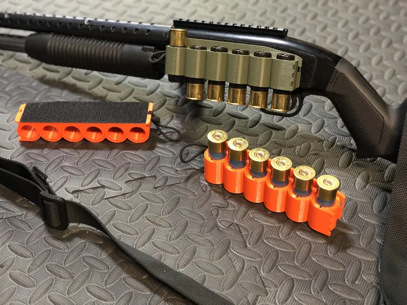 Giá đỡ 6 viên đạn shotgun (6-round Shotshell Carrier) - Image 1