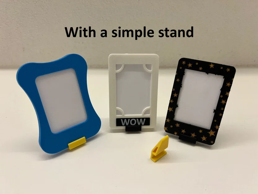 15 khung hình có chân đỡ và gắn tường (15 Picture frames with stand and wall mount) - Image 3