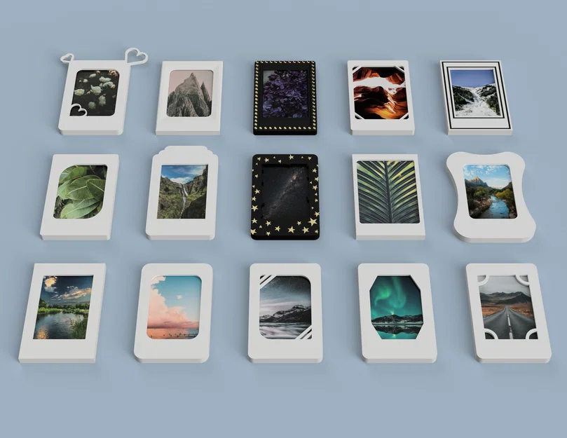 15 khung hình có chân đỡ và gắn tường (15 Picture frames with stand and wall mount) - Image 6