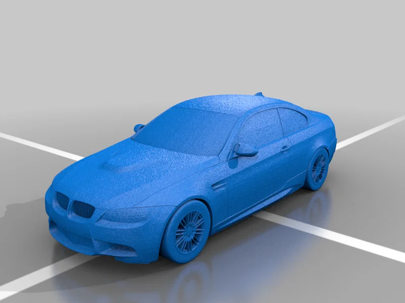Mô hình xe BMW M3 E92 in 3D chi tiết cho người đam mê - Image 2