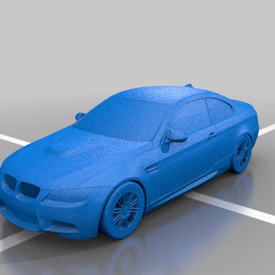 Mô hình xe BMW M3 E92 in 3D chi tiết cho người đam mê