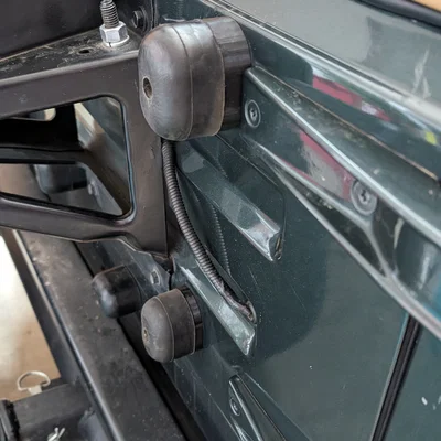 Spacer bumper tỳ lốp dự phòng Jeep TJ (Jeep TJ Spare tire bumper spacer)