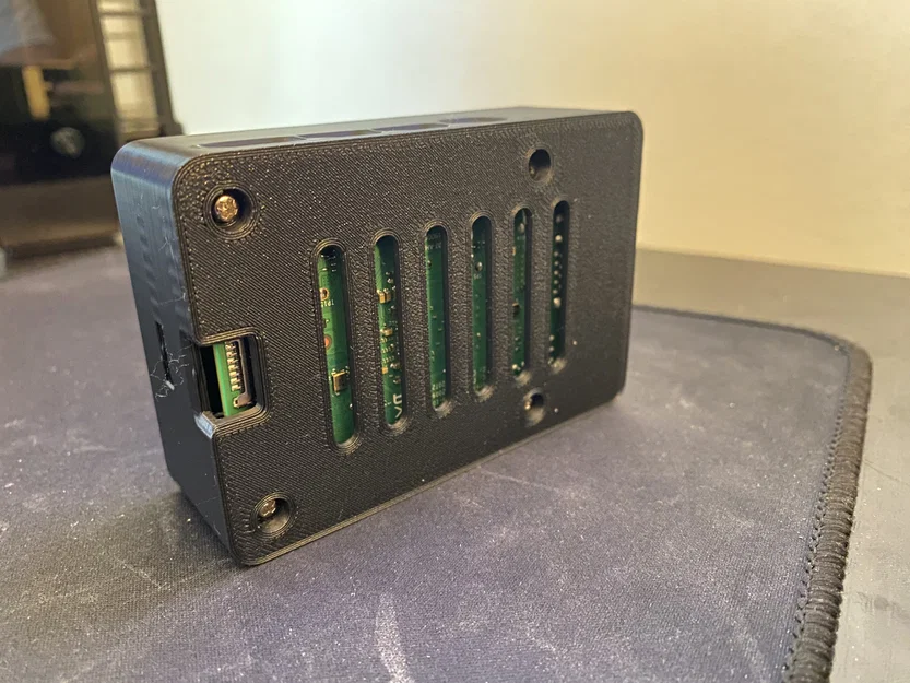 Vỏ Case Raspberry Pi 4 Tùy Chỉnh Cho GeekPi PoE Hat (Mở Rộng 2mm) - Image 2