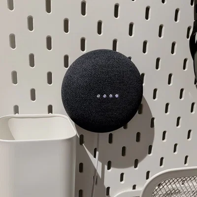 Ngàm gắn Google Nest mini (Gen 2) cho bảng IKEA Skadis