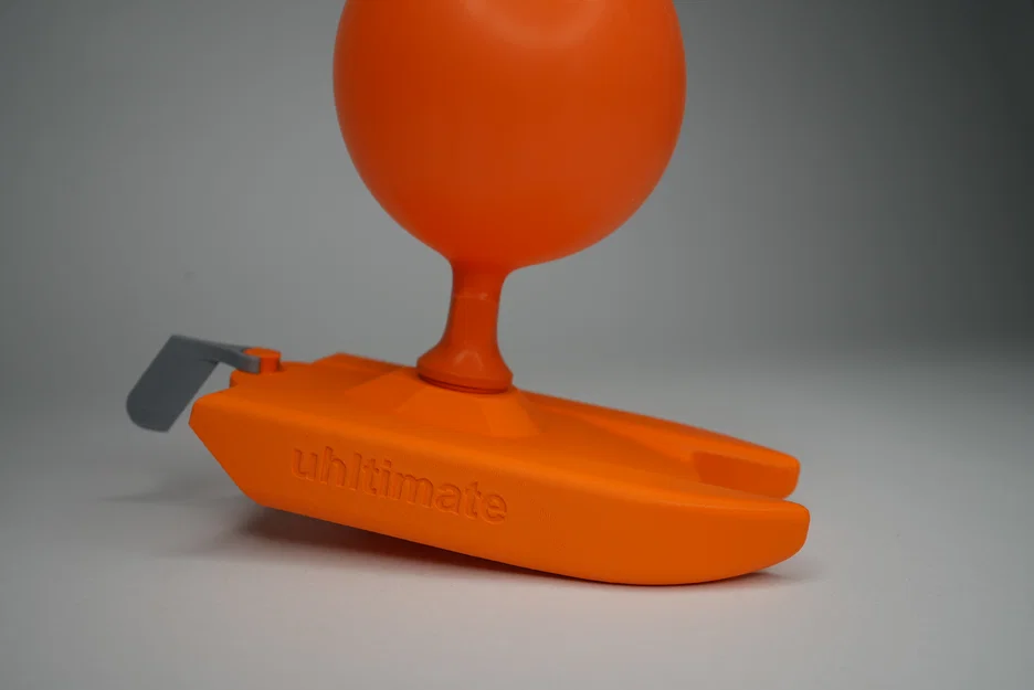 Thuyền Catamaran Chạy Bằng Bóng Bay – Bơm Dễ (Balloon Boat Catamaran - Easy Inflate) - Image 1
