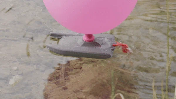 Thuyền Catamaran Chạy Bằng Bóng Bay – Bơm Dễ (Balloon Boat Catamaran - Easy Inflate) - Image 3