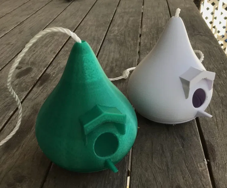 Nhà cho chim (Bird house) – dễ lắp, không cần support - Image 1