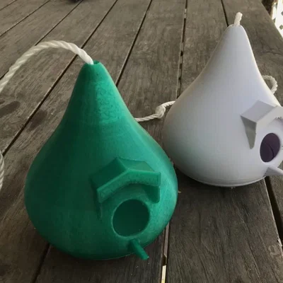 Nhà cho chim (Bird house) – dễ lắp, không cần support