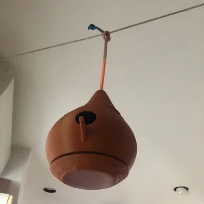 Nhà cho chim (Bird house) – dễ lắp, không cần support