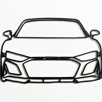 Tranh treo tường Audi R8 (Audi R8 Wall Art)