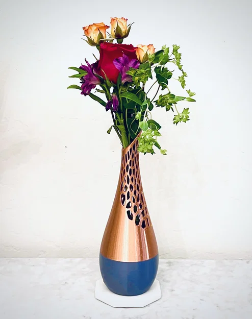 PINGVAS | Bình hoa Voronoi hiện đại - Image 1