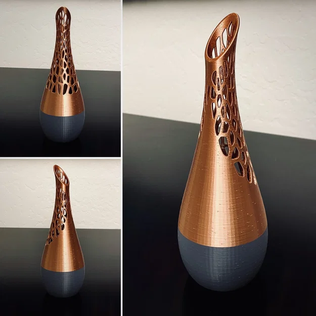 PINGVAS | Bình hoa Voronoi hiện đại - Image 3