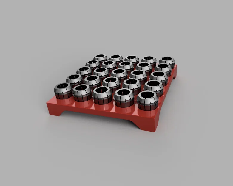 Khay Đựng Collet ER32 - Giải Pháp Sắp Xếp Tủ Đồ Nghề Gọn Gàng - Image 1