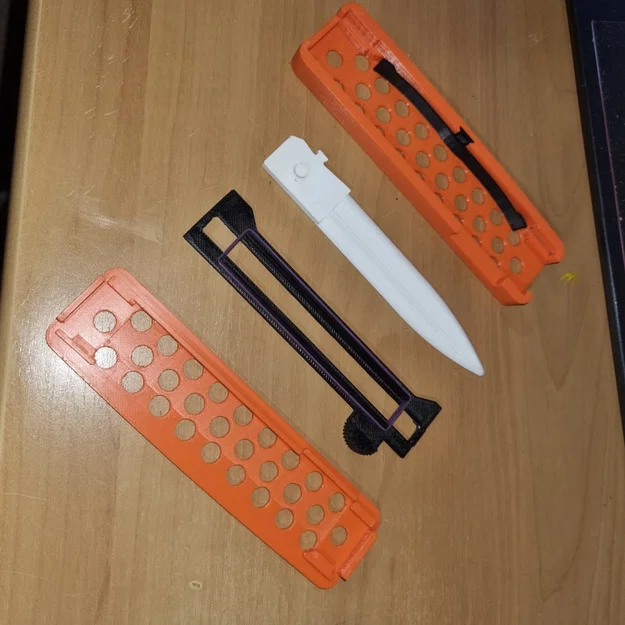 Dao OTF Fidget Độ Tin Cậy Cao (High Reliability Fidget OTF Knife) - Image 3