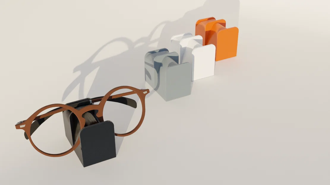 Kệ để kính nhỏ gọn (Compact eyeglasses holder) - Image 6