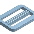 Khóa trượt điều chỉnh dây đeo (Slip Buckle) cho túi xách 33mm - Thumbnail 1