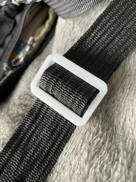 Khóa trượt điều chỉnh dây đeo (Slip Buckle) cho túi xách 33mm - Image 5