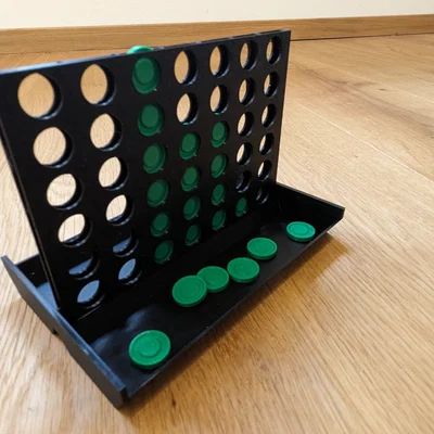 Bộ chip thay thế cho trò chơi Connect 4 (in 3D dễ dàng)