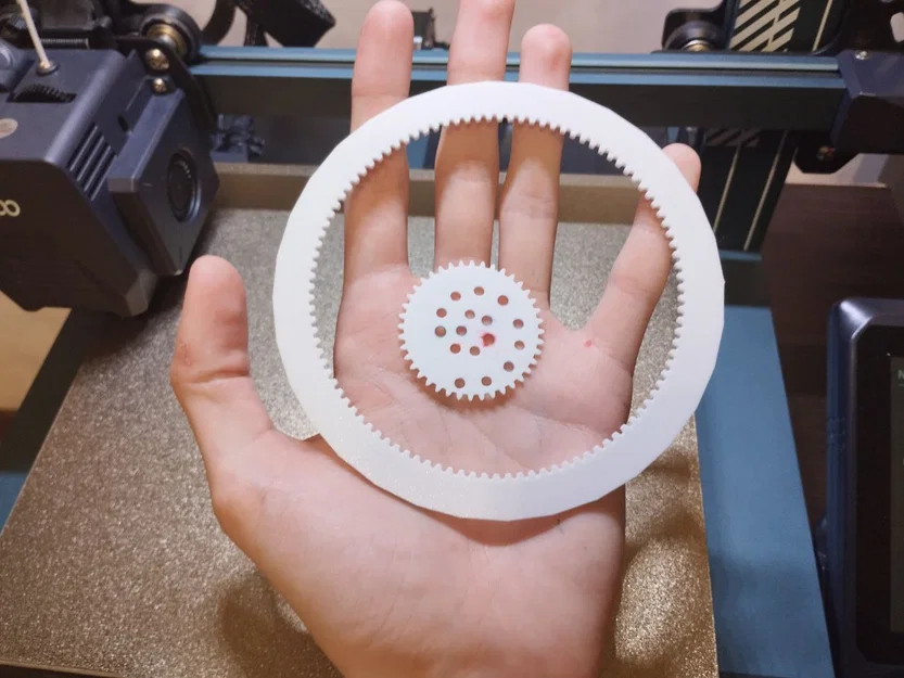 Spyrograph 3D – Bộ vẽ hoa văn bằng bánh răng dễ in - Image 3