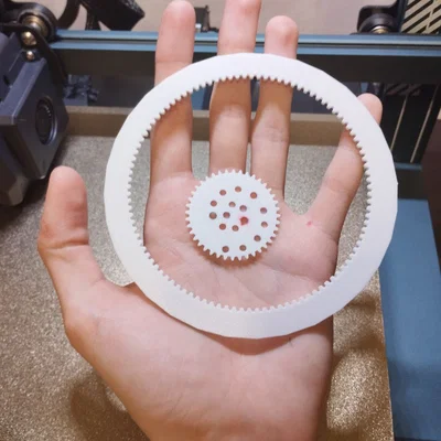 Spyrograph 3D – Bộ vẽ hoa văn bằng bánh răng dễ in