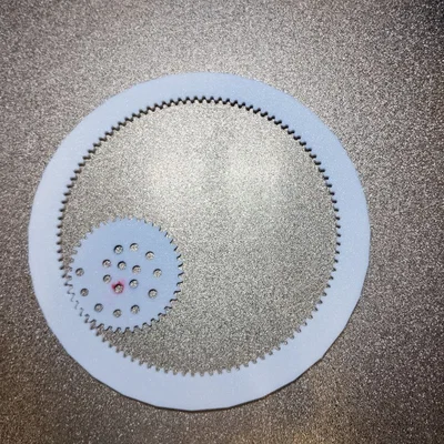 Spyrograph 3D – Bộ vẽ hoa văn bằng bánh răng dễ in
