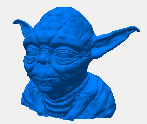 Mô hình tượng Yoda HIGH: Tác phẩm điêu khắc 3D chi tiết cho fan Star Wars - Image 1