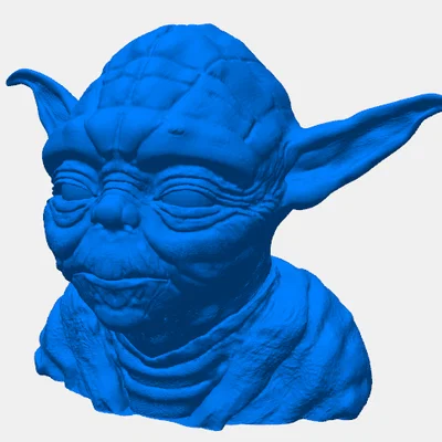 Mô hình tượng Yoda HIGH: Tác phẩm điêu khắc 3D chi tiết cho fan Star Wars