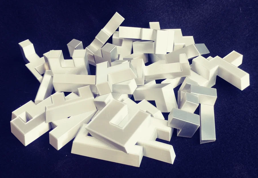 Brick Puzzle – Khối ghép hình dạng gạch 30 mảnh - Image 4