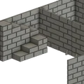 Bộ Mô Hình Lâu Đài Trung Cổ D&D (D&D Medieval Castle Set) In 3D - Thumbnail 4
