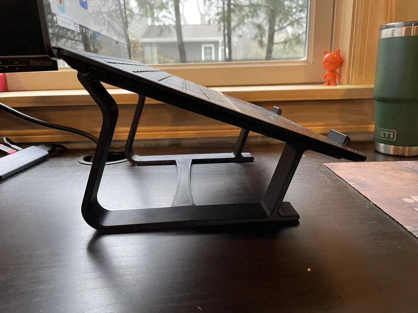 Kệ đỡ laptop sâu hơn cho bàn nhỏ - Image 2