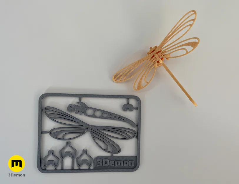 Dragonfly Kit Card – Kit card 3D printable - Image 1