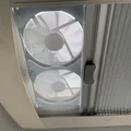 Prototype: Bộ gá 2 quạt 140mm cho cửa sổ nóc camper van 400mm - Thumbnail 3