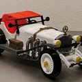 Mercedes SSK năm 1929 tỉ lệ 1:24 – Designer Ed van der Heijden - Thumbnail 1