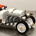 Mercedes SSK năm 1929 tỉ lệ 1:24 – Designer Ed van der Heijden - Thumbnail 2