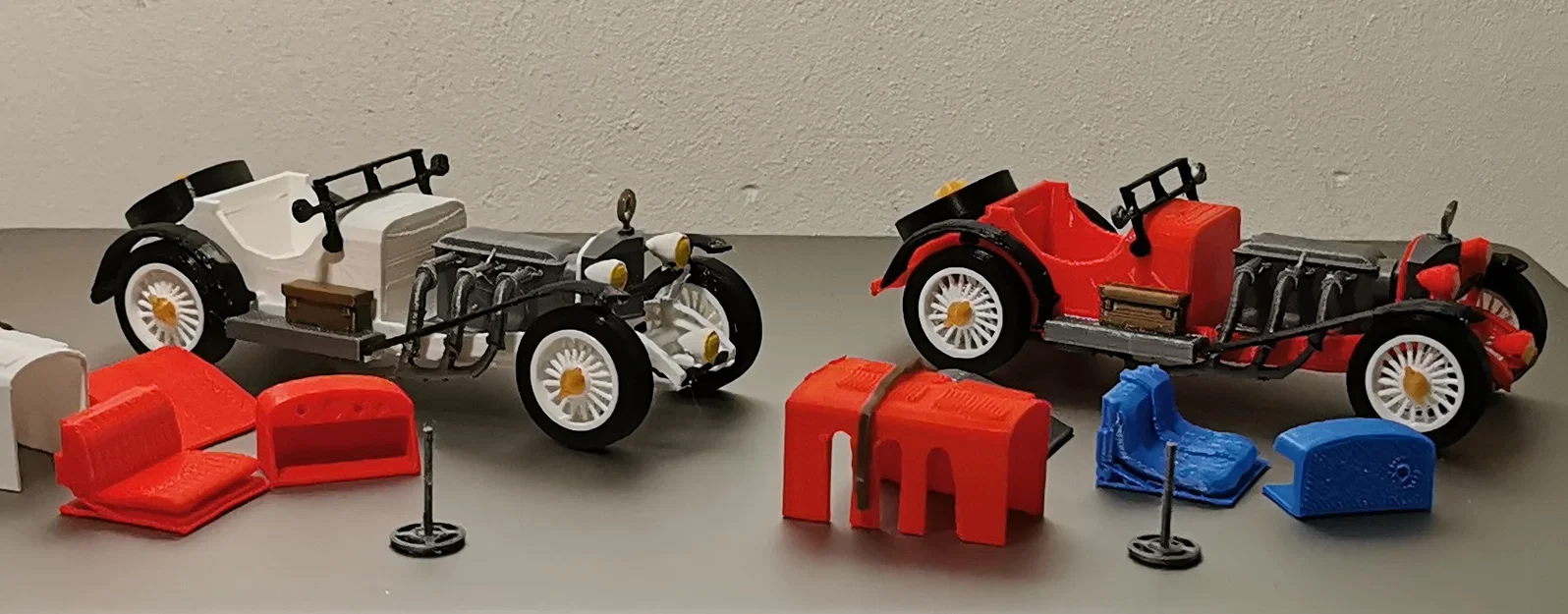 Mercedes SSK năm 1929 tỉ lệ 1:24 – Designer Ed van der Heijden - Image 4