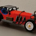 Mercedes SSK năm 1929 tỉ lệ 1:24 – Designer Ed van der Heijden - Thumbnail 9
