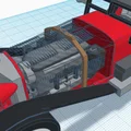 Mercedes SSK năm 1929 tỉ lệ 1:24 – Designer Ed van der Heijden - Thumbnail 10