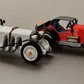 Mercedes SSK năm 1929 tỉ lệ 1:24 – Designer Ed van der Heijden - Thumbnail 11