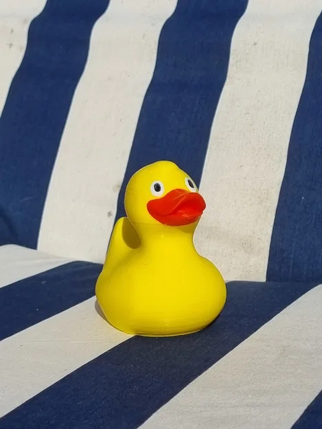 Mô hình chú vịt vàng (Rubber Ducky) in 3D đa màu sắc siêu dễ thương - Image 1