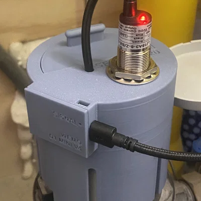 Vỏ cho ESP8266 & cảm biến proximity inductive cho đồng hồ nước Sensus 620
