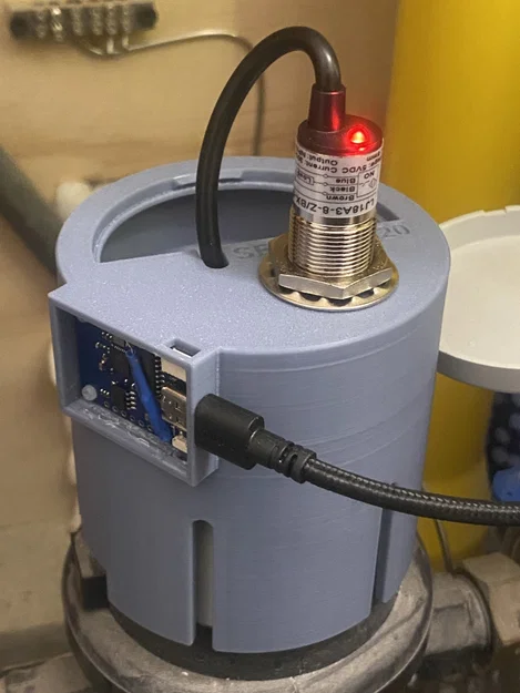 Vỏ cho ESP8266 & cảm biến proximity inductive cho đồng hồ nước Sensus 620 - Image 5