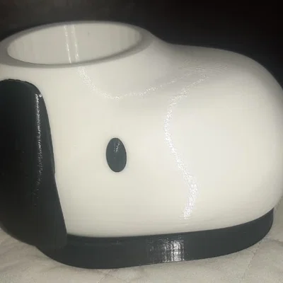 Chậu cây Snoopy phối màu độc đáo - Mô hình in 3D trang trí