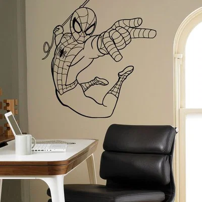 Mô hình trang trí tường Spider-Man 3D nghệ thuật cho fan Marvel