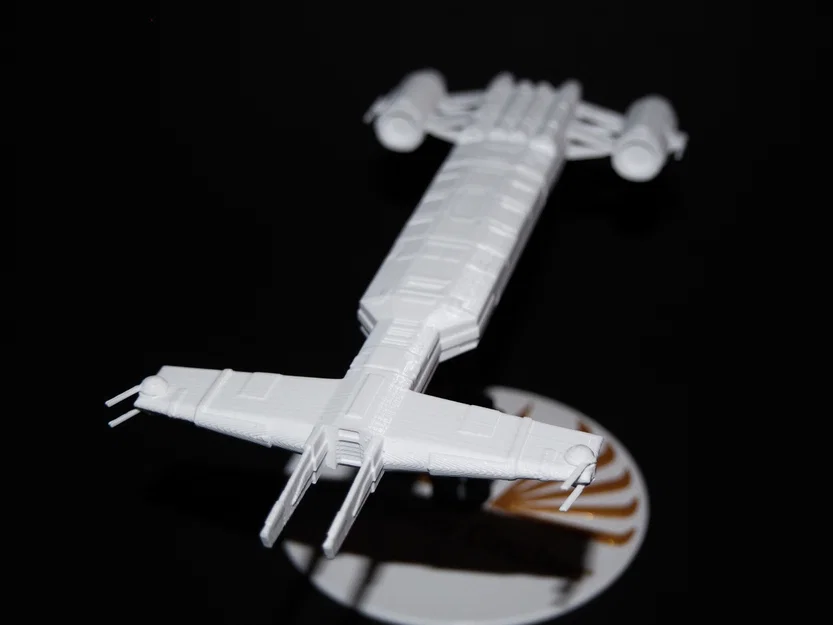 Star Wars Longbeam Cruiser (Type B) – Tàu tuần dương Longbeam Cộng hòa/Jedi - Image 2