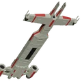 Star Wars Longbeam Cruiser (Type B) – Tàu tuần dương Longbeam Cộng hòa/Jedi - Thumbnail 6
