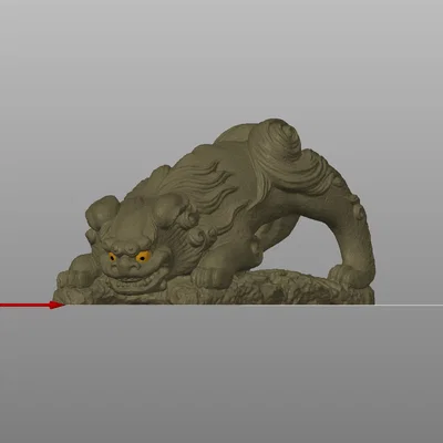 Sư tử Nhật (Komainu) #1 – Japanese Lion #1