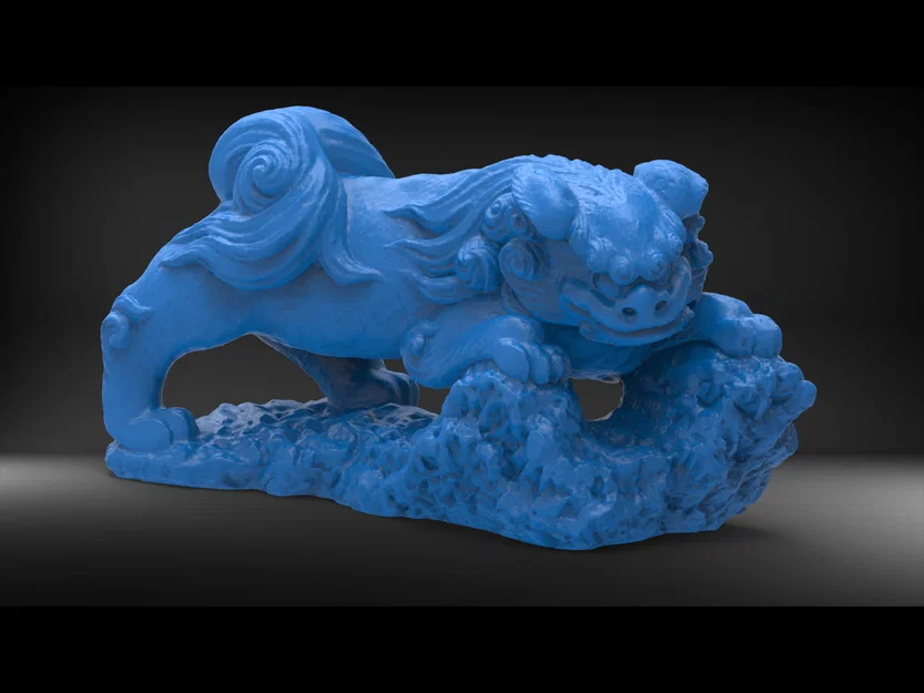 Sư tử Nhật Bản #2 (Japanese Lion #2) - Image 1
