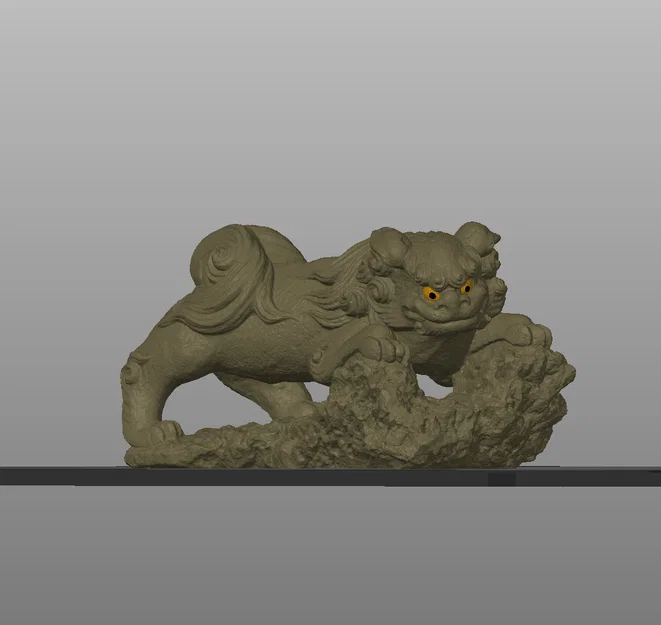 Sư tử Nhật Bản #2 (Japanese Lion #2) - Image 2