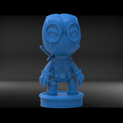 Mini Deadpool (bản mini dễ thương kèm đế)